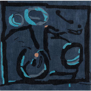 4 square rug