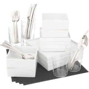 4 square carbon starter set