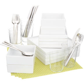 4 square chartreuse starter set