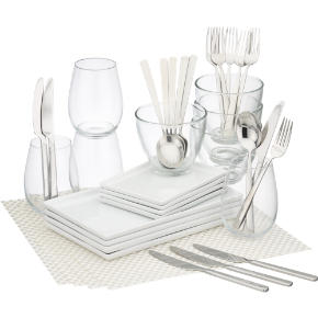 4 top white starter set