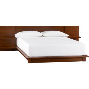 andes walnut bed