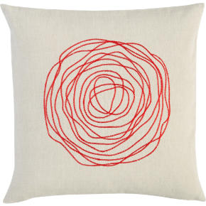 ebb red 16 pillow