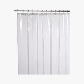 eva clear shower curtain liner