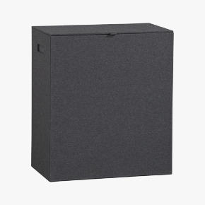 charcoal felt hamper