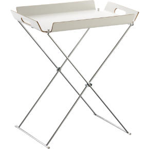 formosa white tray table