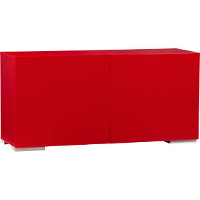 fuel red credenza