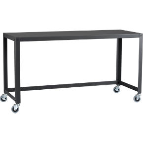 go-cart carbon console table