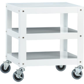 go-cart white rolling table
