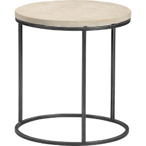 grind sandstone side table