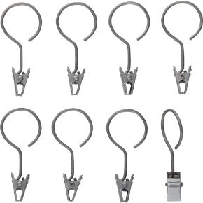 hanging clips set of eight