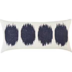 ink blot 23x11 pillow