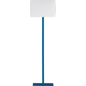 john peacock blue floor lamp