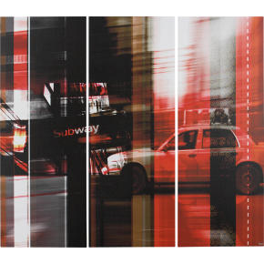 new york minute panels set of three