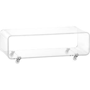 peekaboo clear media console