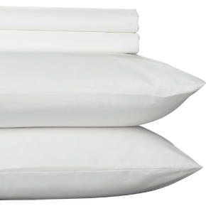 organic white percale sheet sets