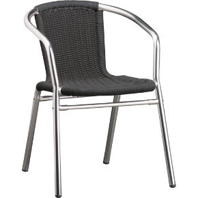 rex grey arm chair