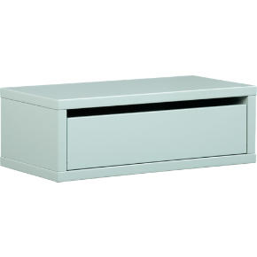 slice mint wall mounted storage shelf