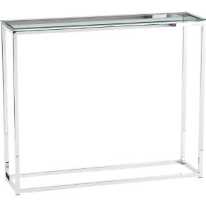 smart glass top console table