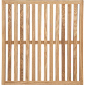 solid ash bathmat
