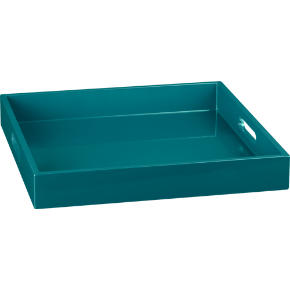 square hi-gloss swoon tray