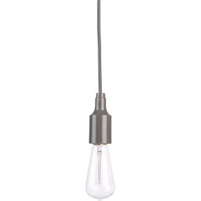 utility graphite pendant lamp