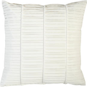 vinyl white 16 pillow