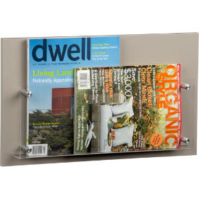 CB2 - grey wall magazine rack customer reviews - product reviews