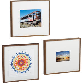 walnut box frames
