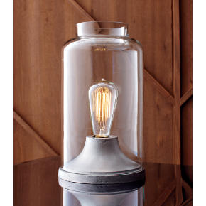 cloche table lamp