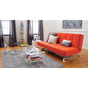 flex orange sleeper sofa