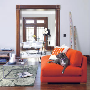 piazza persimmon sofa