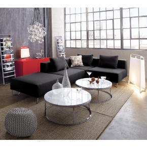 lotus antrazit sectional pieces