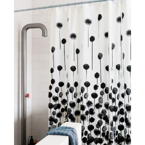 poppy shower curtain