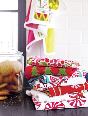 Peppermint Dishtowel