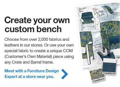 Create your own custom bench