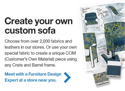 Create your own custom sofa
