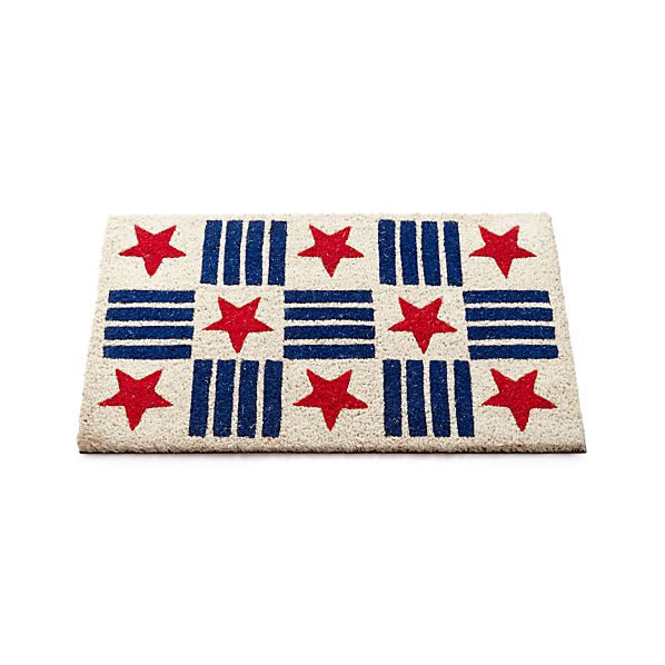 4th of July Doormat Crate and Barrel
