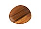 Acacia Wood 7"x6" Appetizer Plate