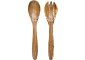 Set of 2 Acacia 12" Salad Servers