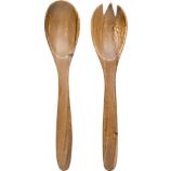 Set of 2 Acacia 12" Salad Servers