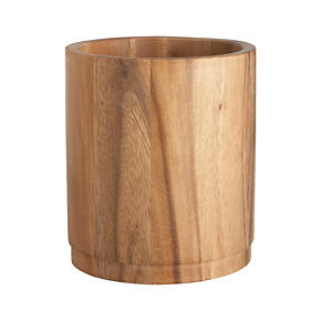 Acacia Utensil Holder