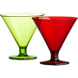 Acrylic Cocktail-Dessert Glasses