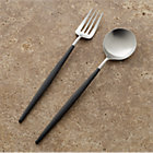 Aero 2-Piece Serving Set: serving fork, serving spoon.