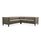 Aidan 2-Piece Sectional Sofa (Left Arm Corner Sofa, Right Arm Loveseat)