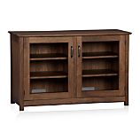 Ainsworth Walnut 47" Media Console with Glass Doors