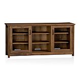 Ainsworth Walnut 64" Media Console with Glass Doors