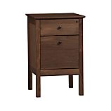 Ainsworth Walnut Single Filing Cabinet