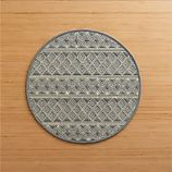 Alexandra Grey Placemat