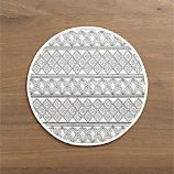 Alexandra White Placemat