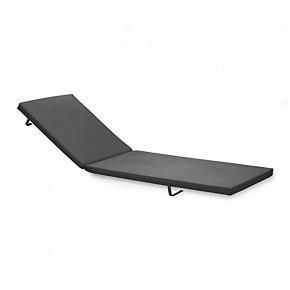 Alfresco Sunbrella® Charcoal Chaise Cushion